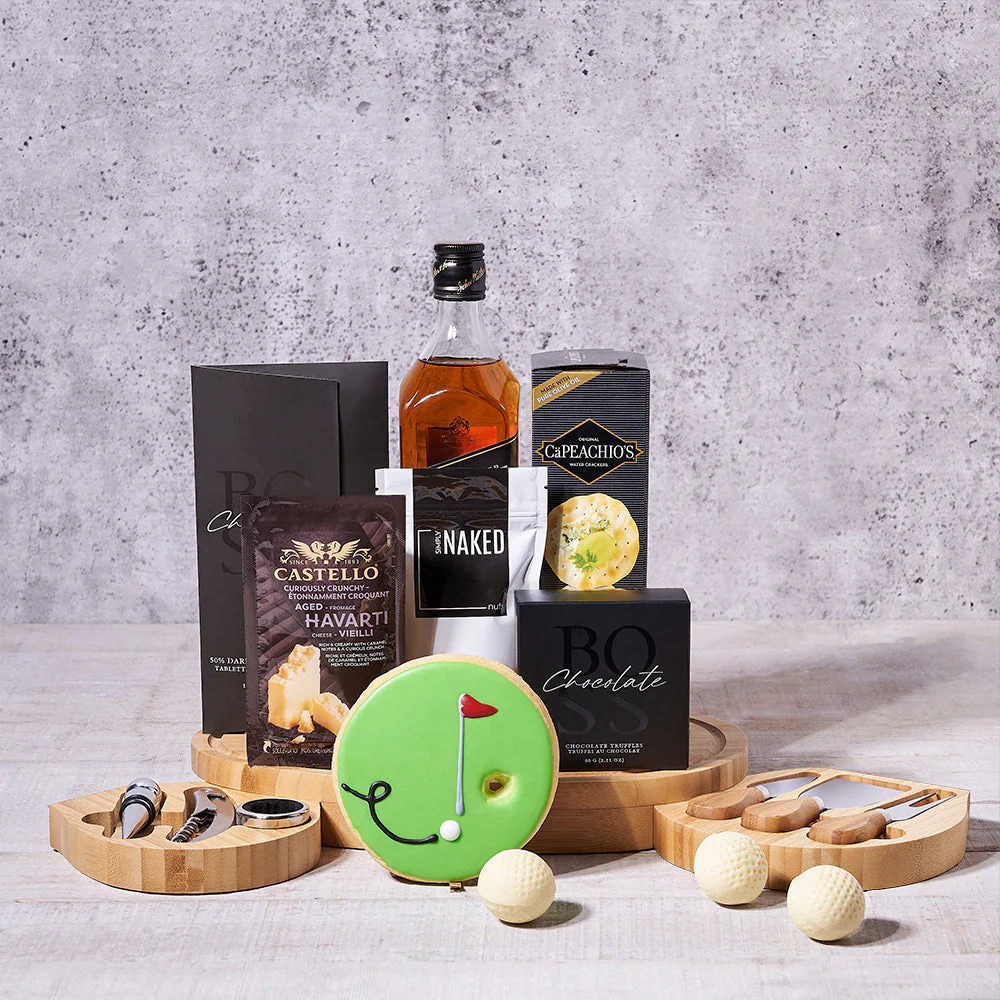 19th Hole Liquor Gift Basket