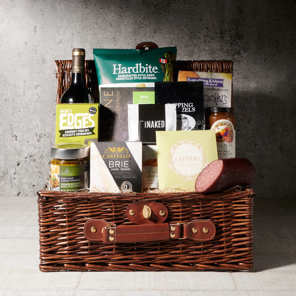A Luxurious Picnic for Two Gift Basket
