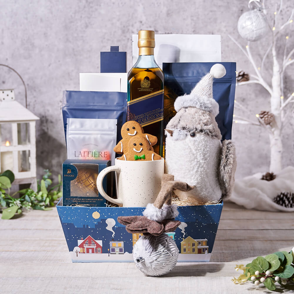 “And All Through the House” Liquor Gift Basket