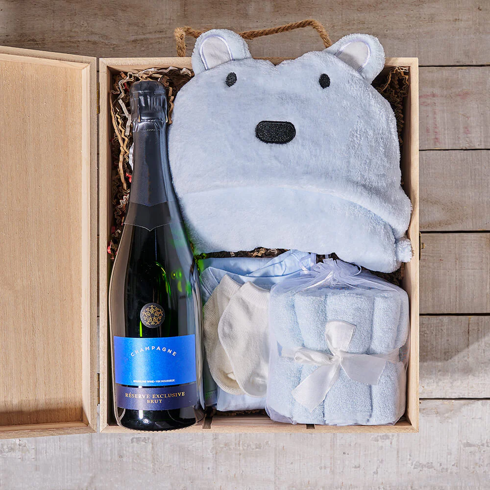 Baby Boy Arrival Crate