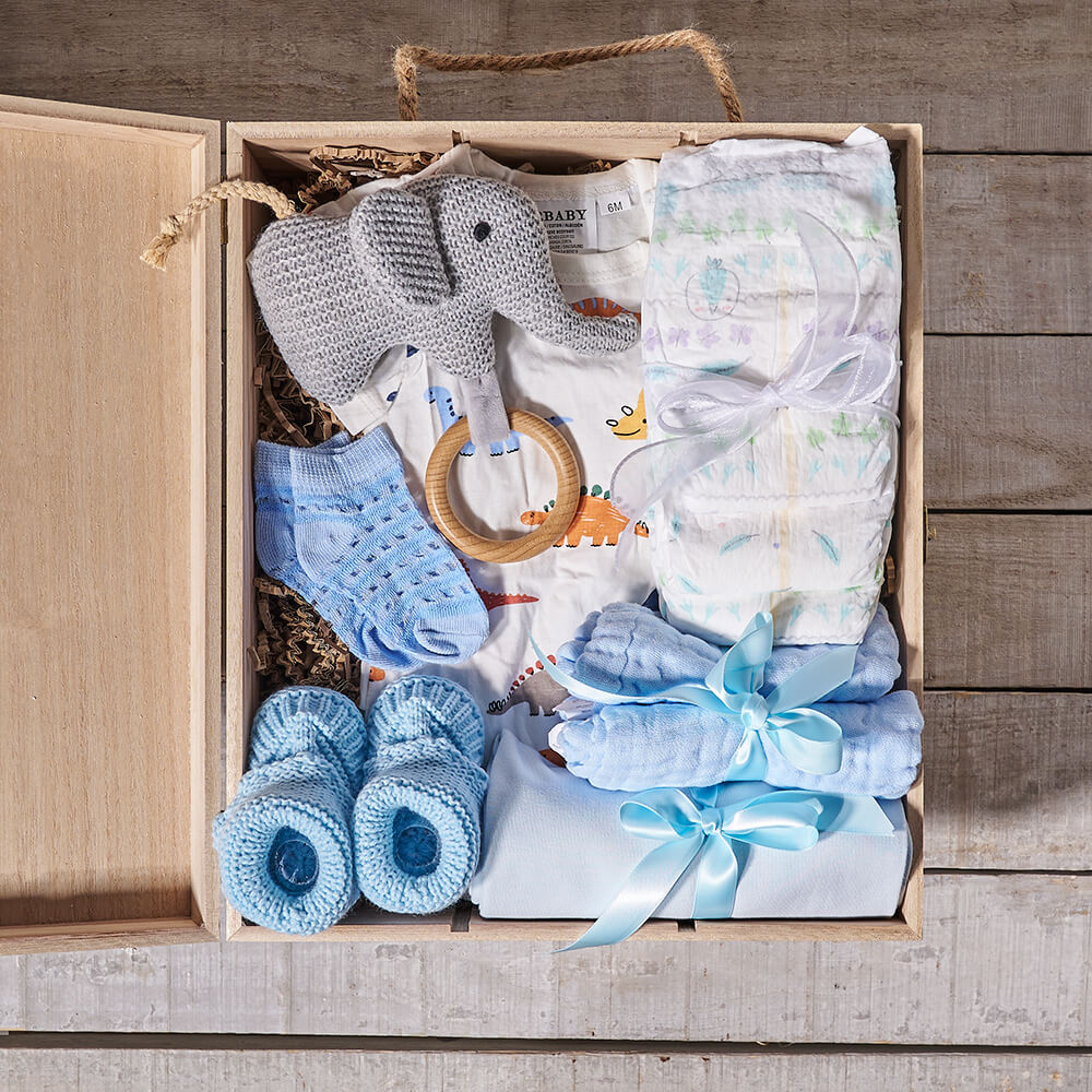 Baby Boy Crate