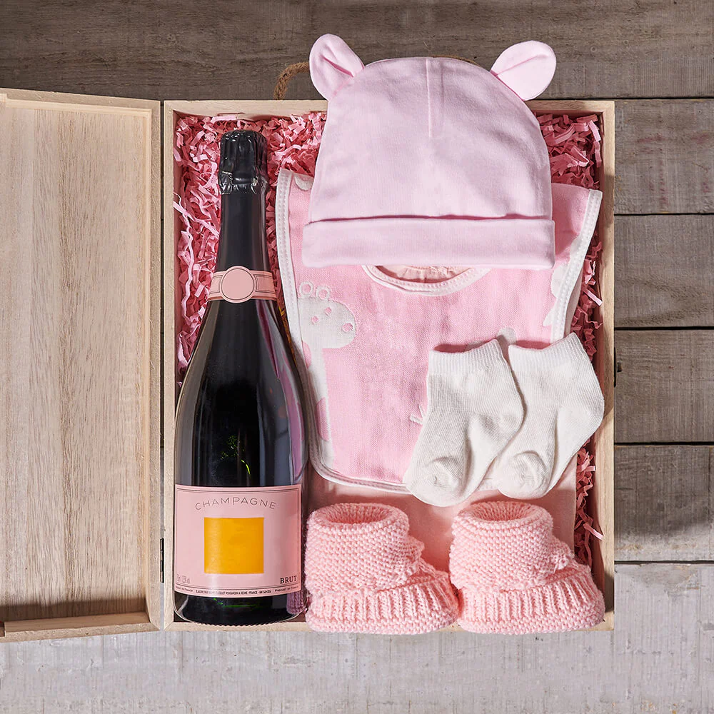 Baby Girl Arrival Crate