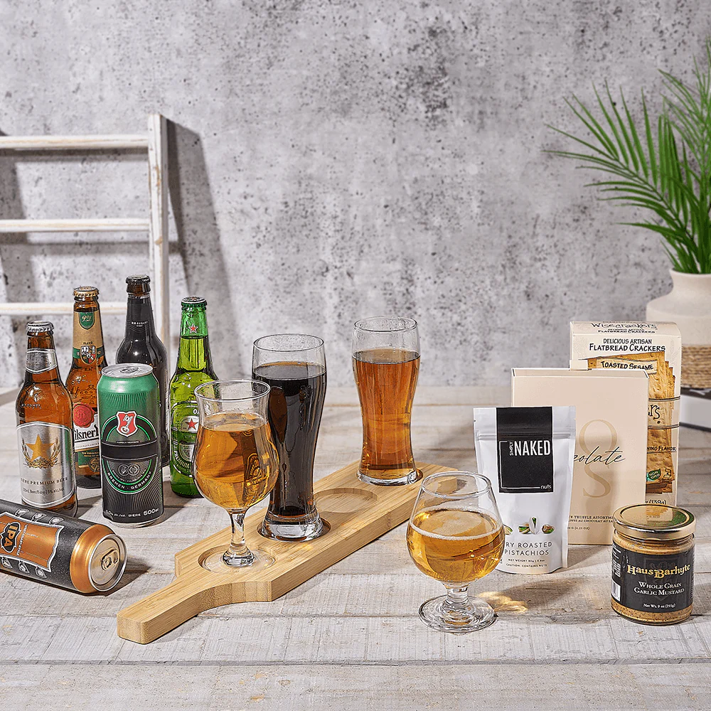 Beer Flight & Snack Pairing Gift