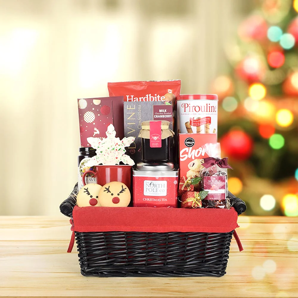 Bordeaux Willow Gift Basket