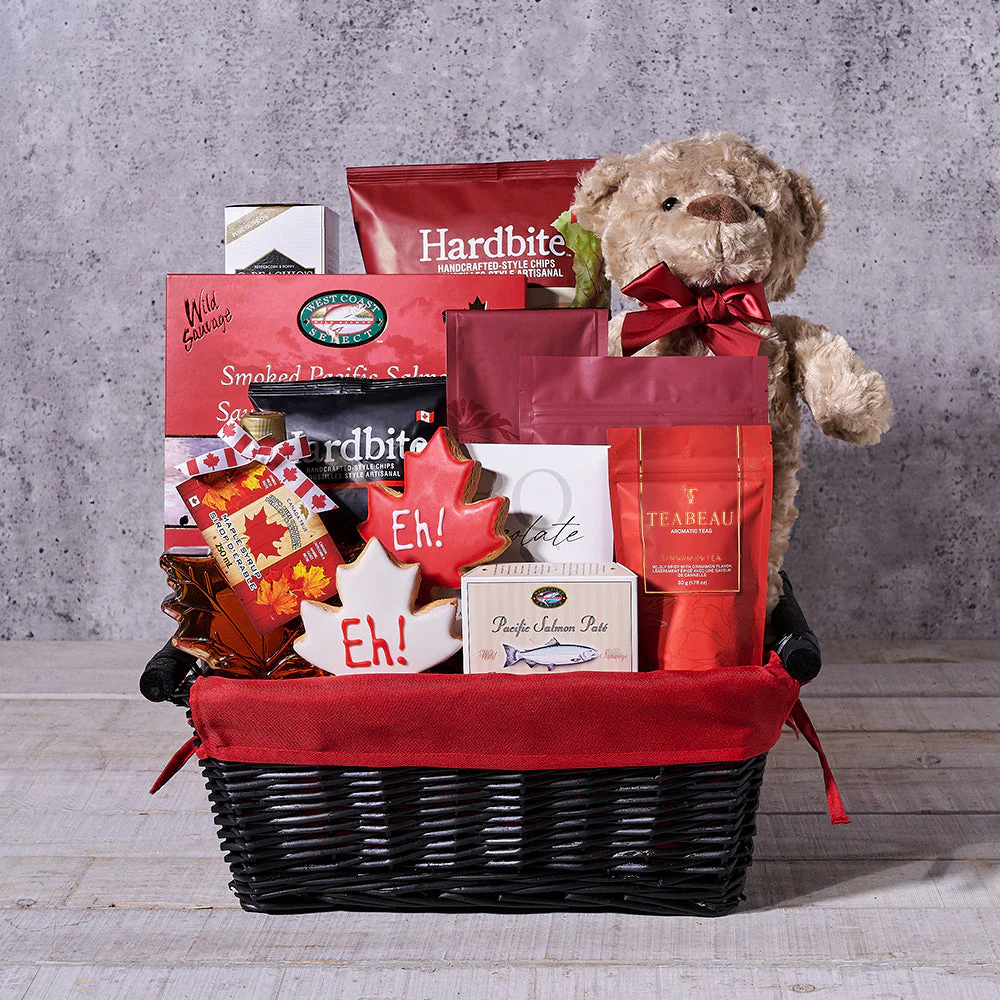 Canada Day Party Gift Basket