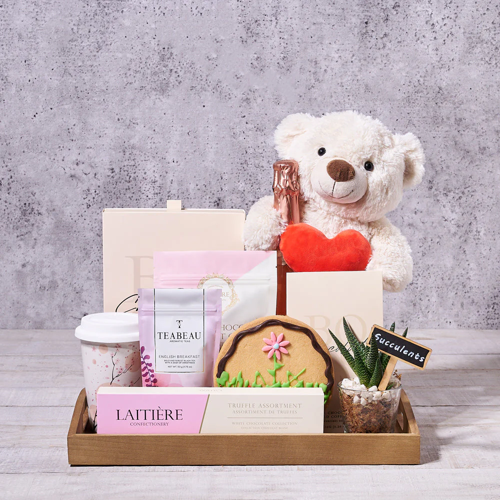"Celebrating the Mom I Love" Gift Basket