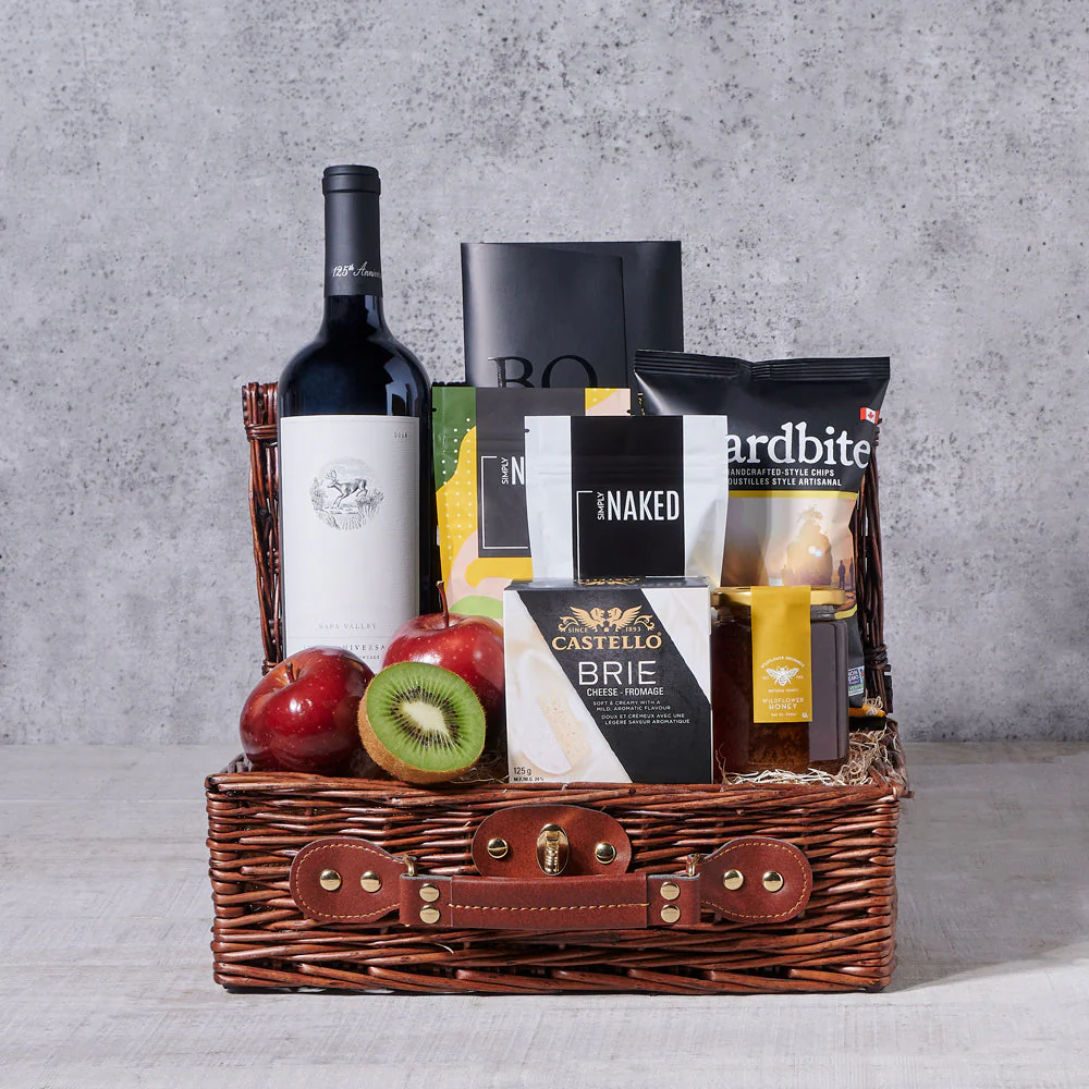 Celebration & Wine Gift Basket