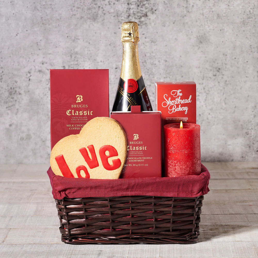 Champagne & Sweets Gift Basket