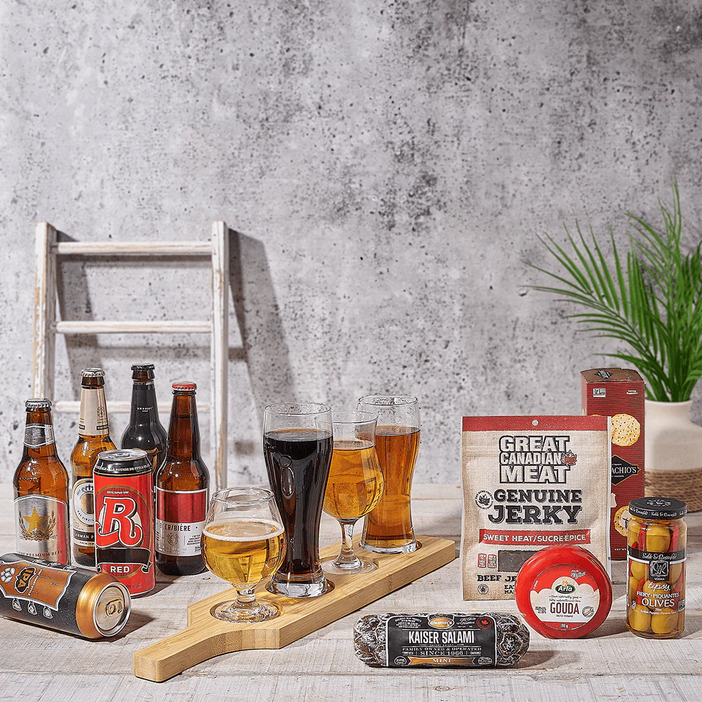 Charcuterie & Beer Flight Treat