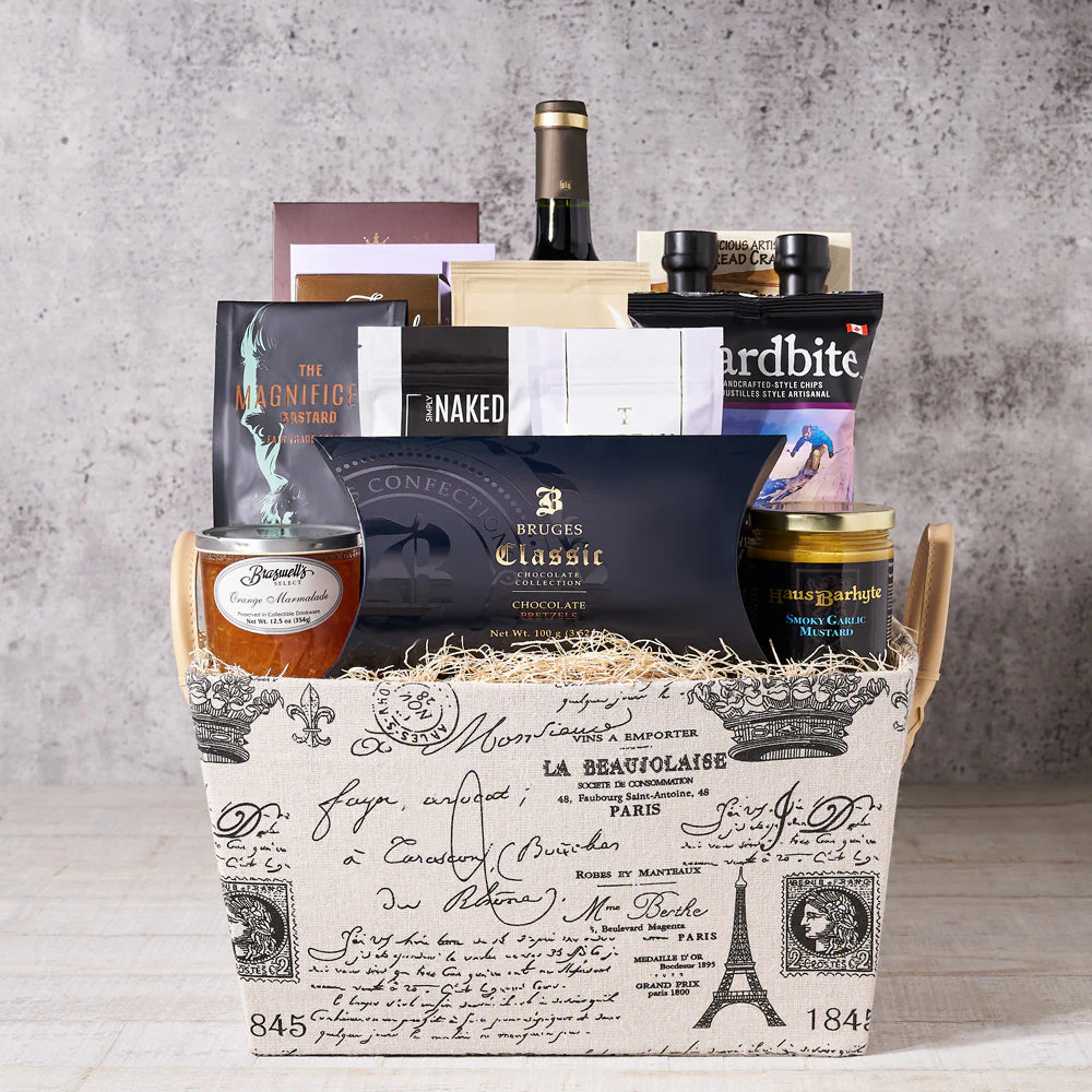 Chateau de Versailles Wine Gift Basket