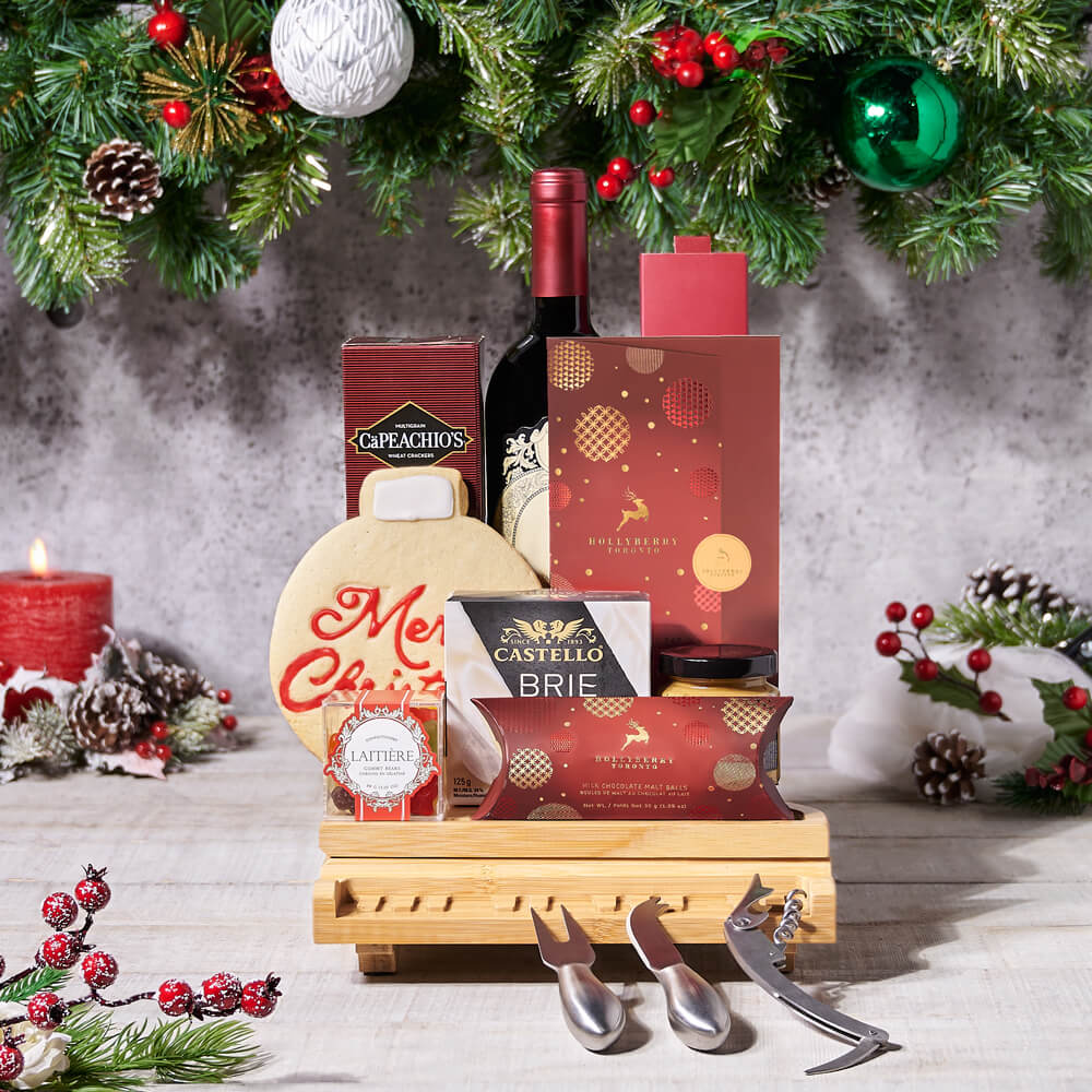 Christmas Chocolates & Wine Gift Set