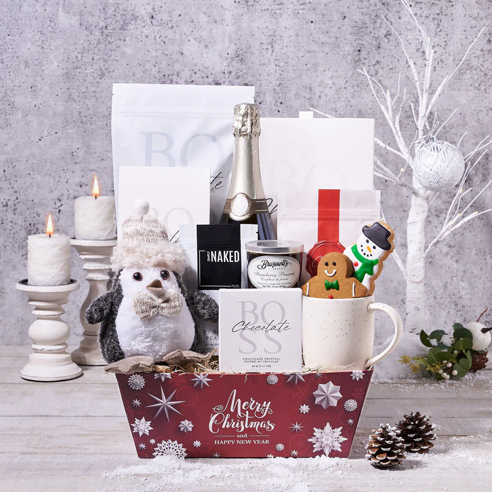 Christmas Cocoa & Treat Gift Basket