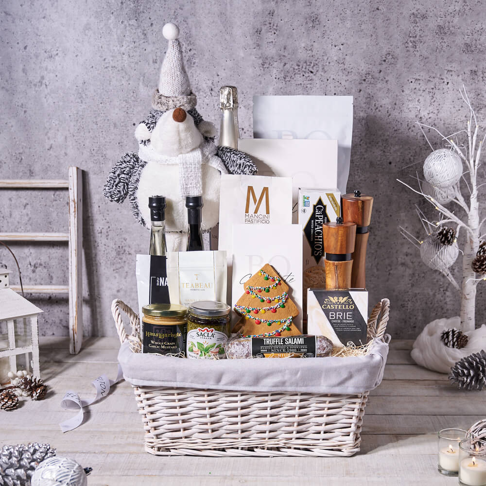 Christmas Dinner & Treat Champagne Gift