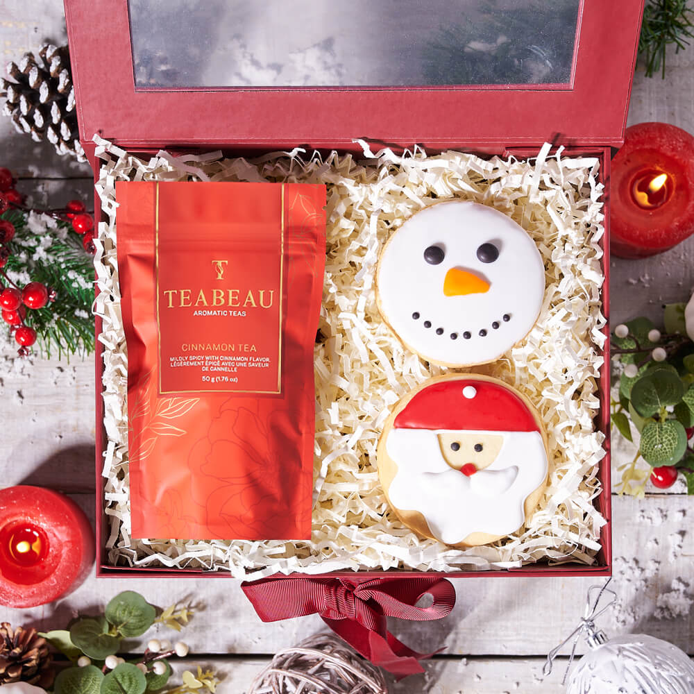 Christmas Tea & Sweets Gift Basket