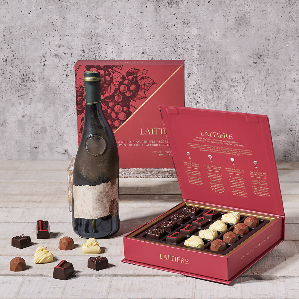 Classic Wine & Truffle Gift Duo