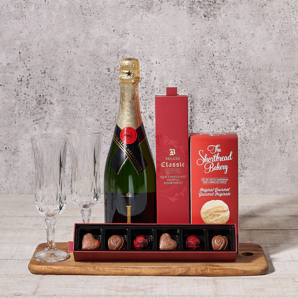 Dreamy Truffles & Champagne Gift Set