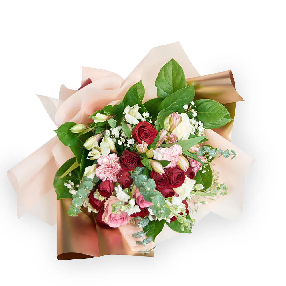 Elegant Mixed Rose Bouquet - Image 3