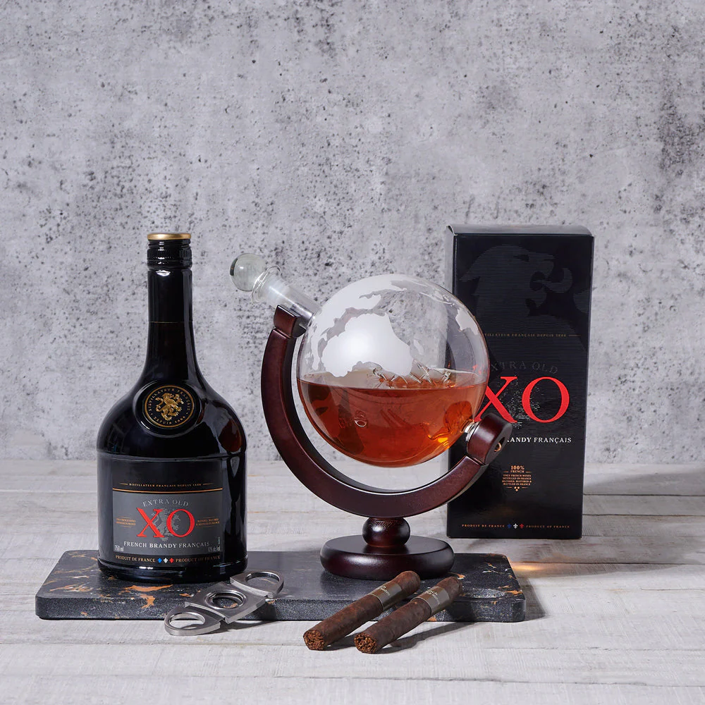 European Globetrotter Decanter Set