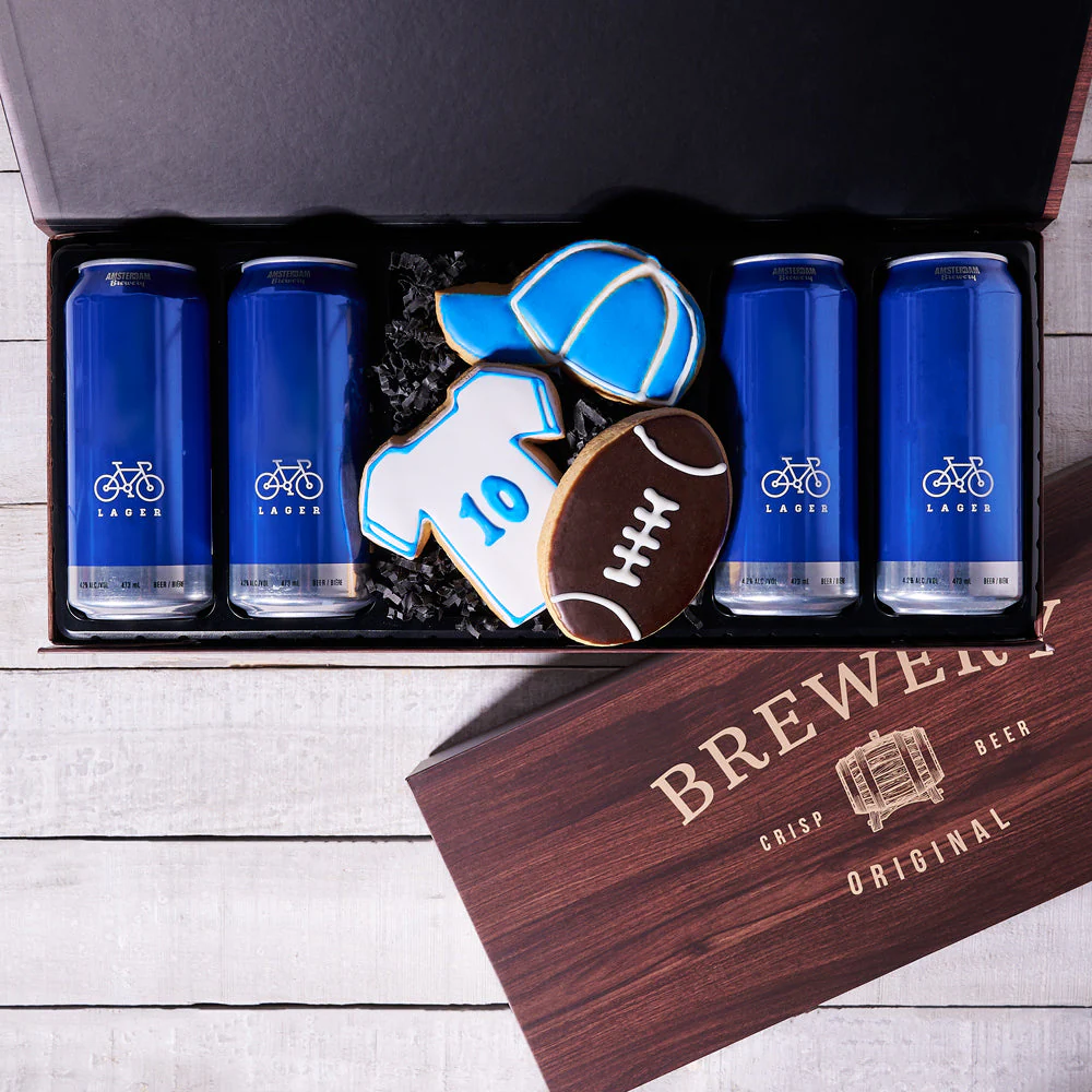 Father’s Day Craft Beer & Football Gift