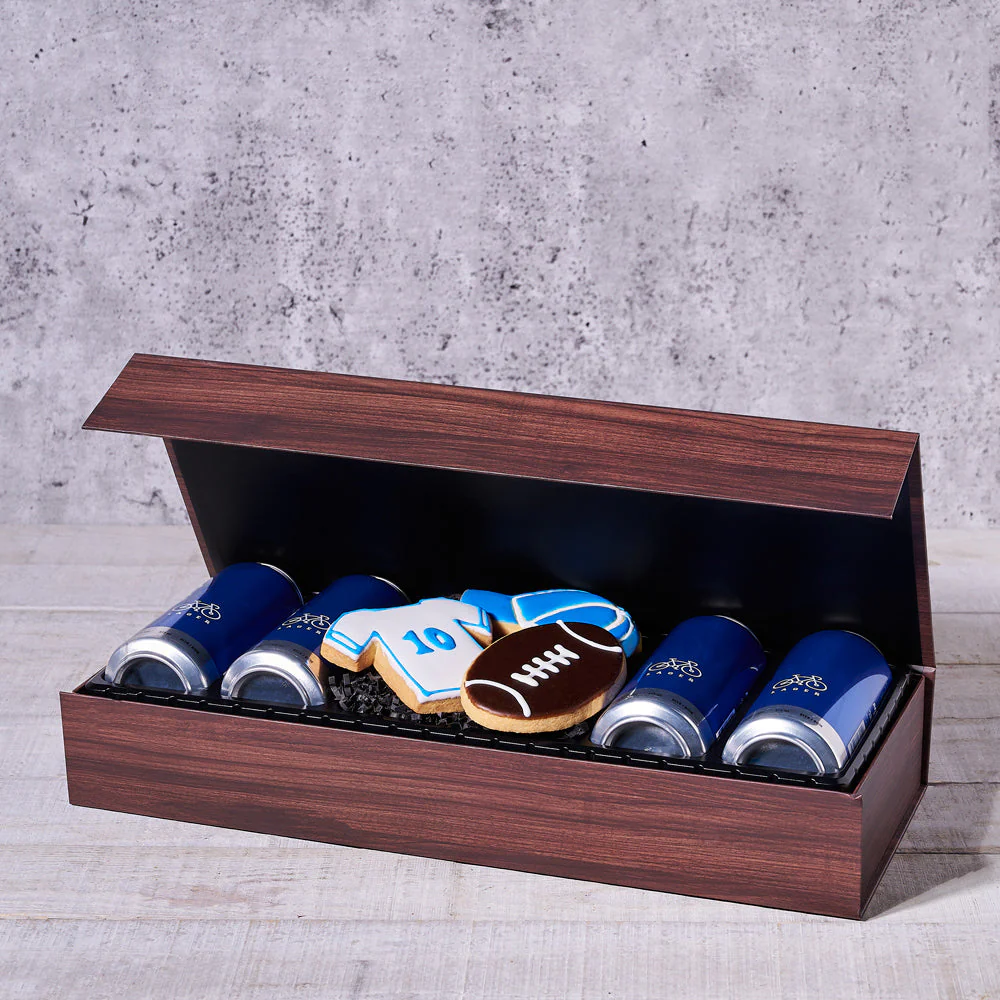 Father’s Day Craft Beer & Football Gift - Image 2