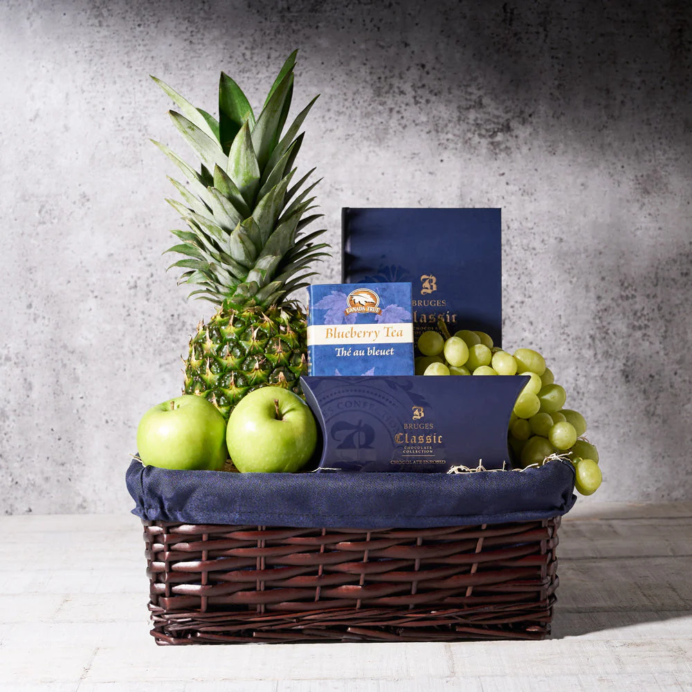 Fresh Picks Fruit & Chocolate Gift Basket