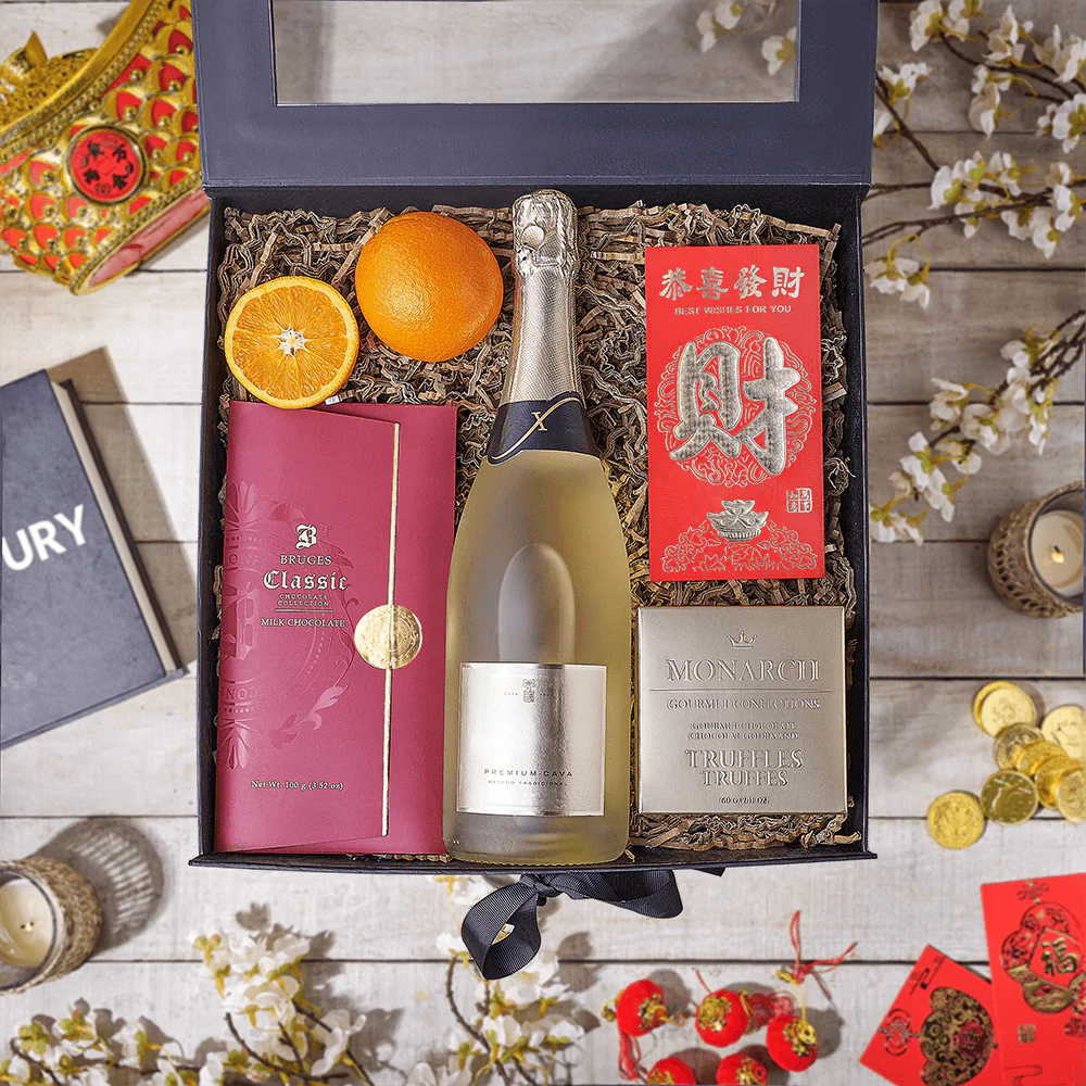 Good Fortune Champagne Gift Box