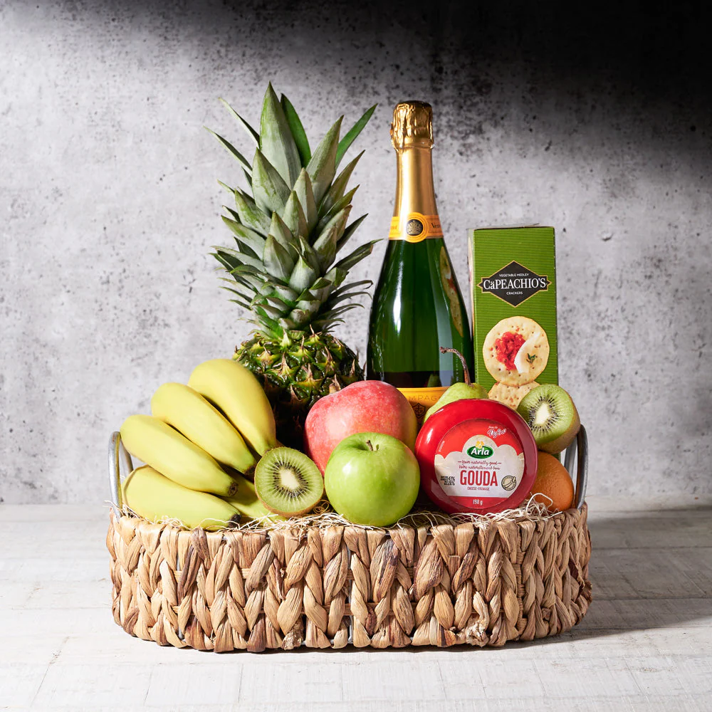 Great Harvest Champagne Gift Basket