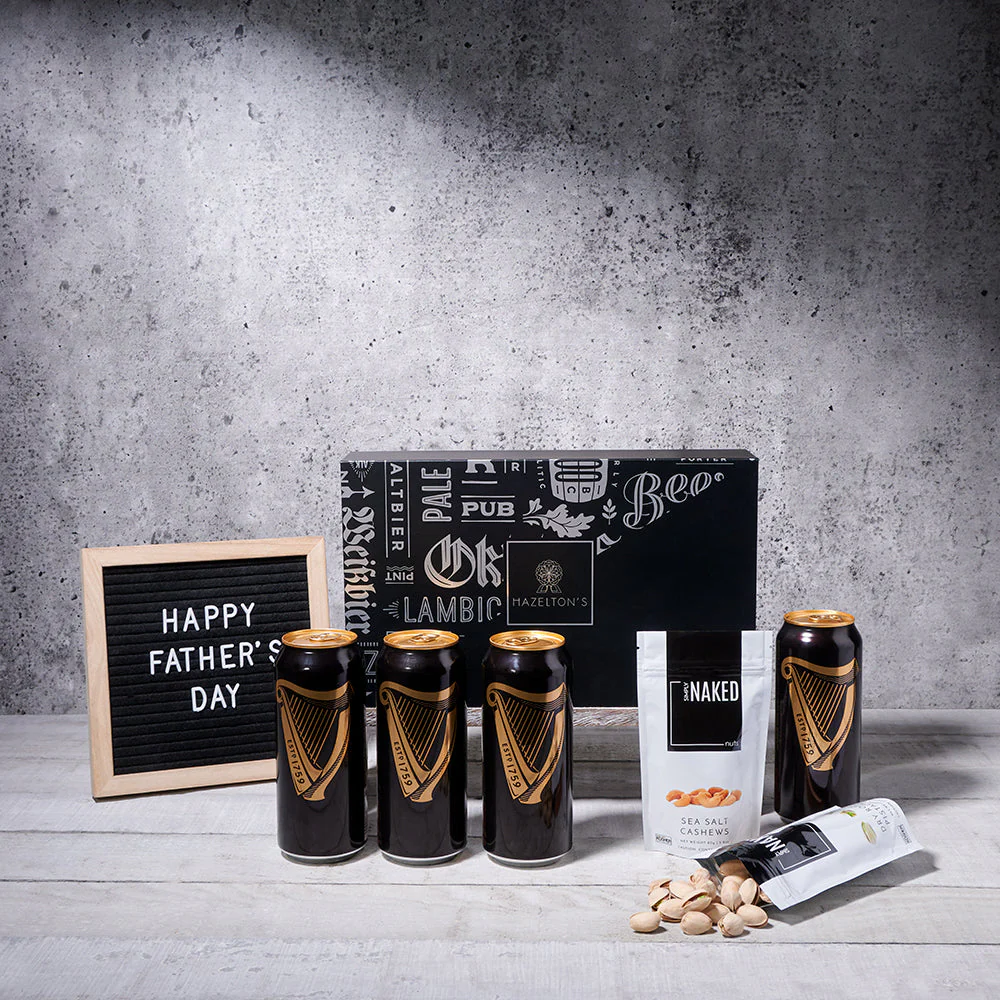 The Father's Day Beer and Salty Snacks Gift Set