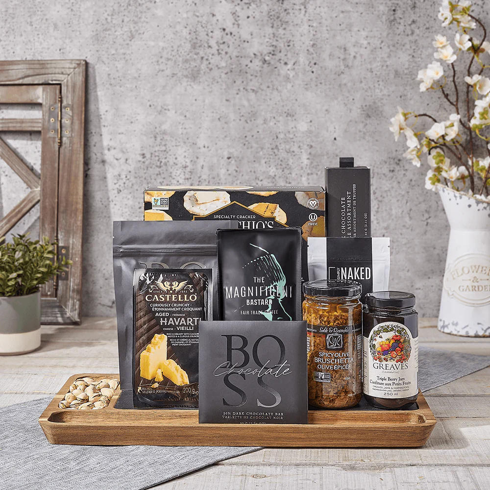 Halal Coffee & Snack Board