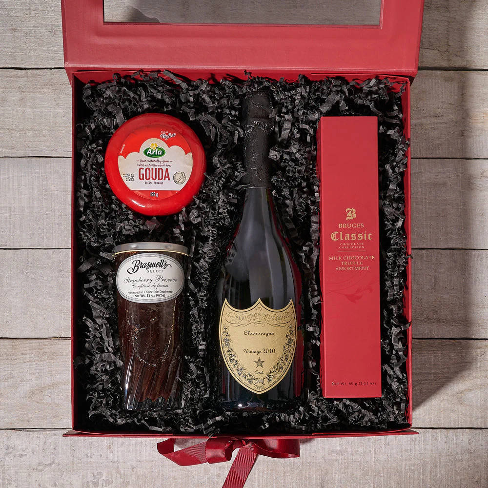 “Happy Valentine’s Day” Champagne Gift Box