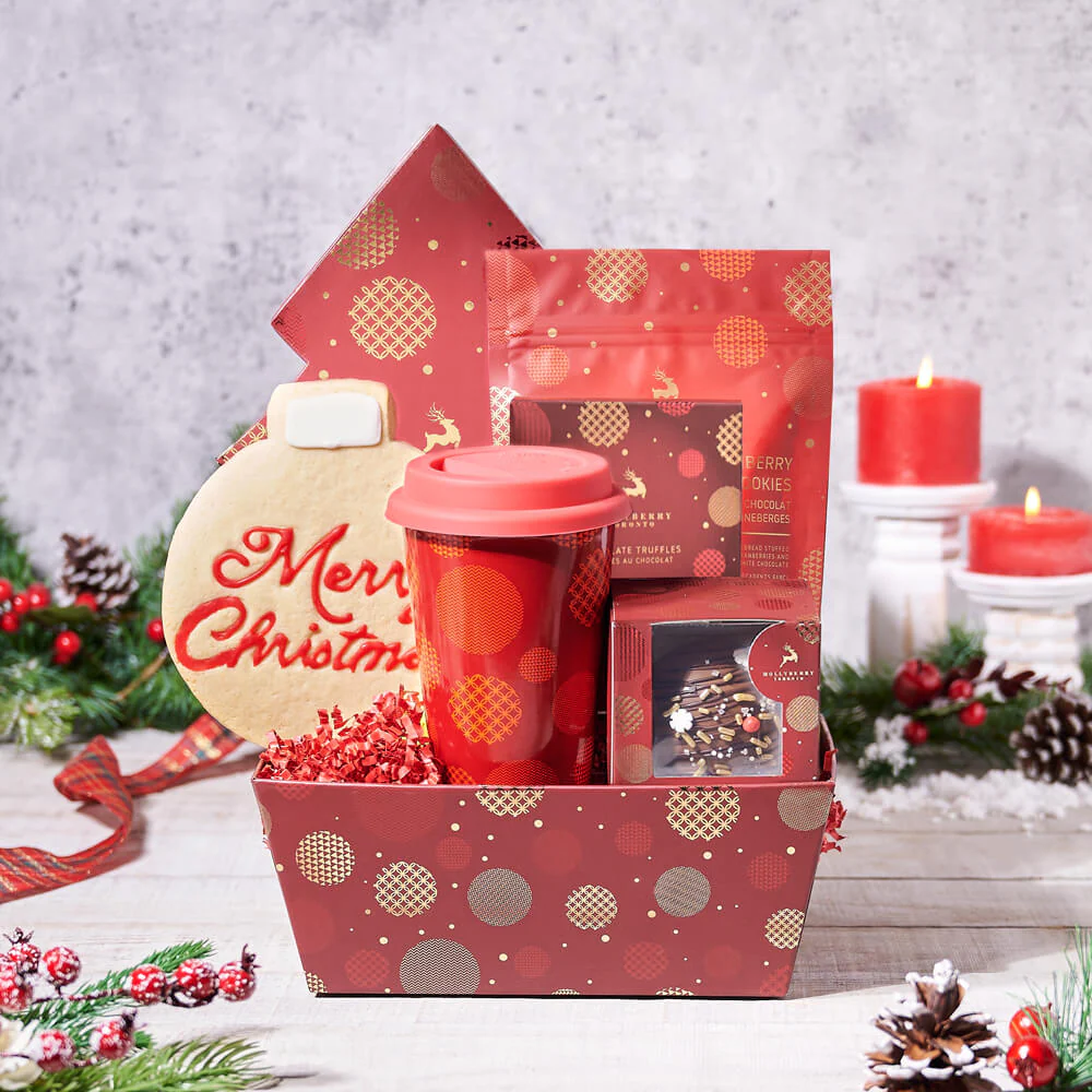 Holiday Hot Chocolate Gift Basket