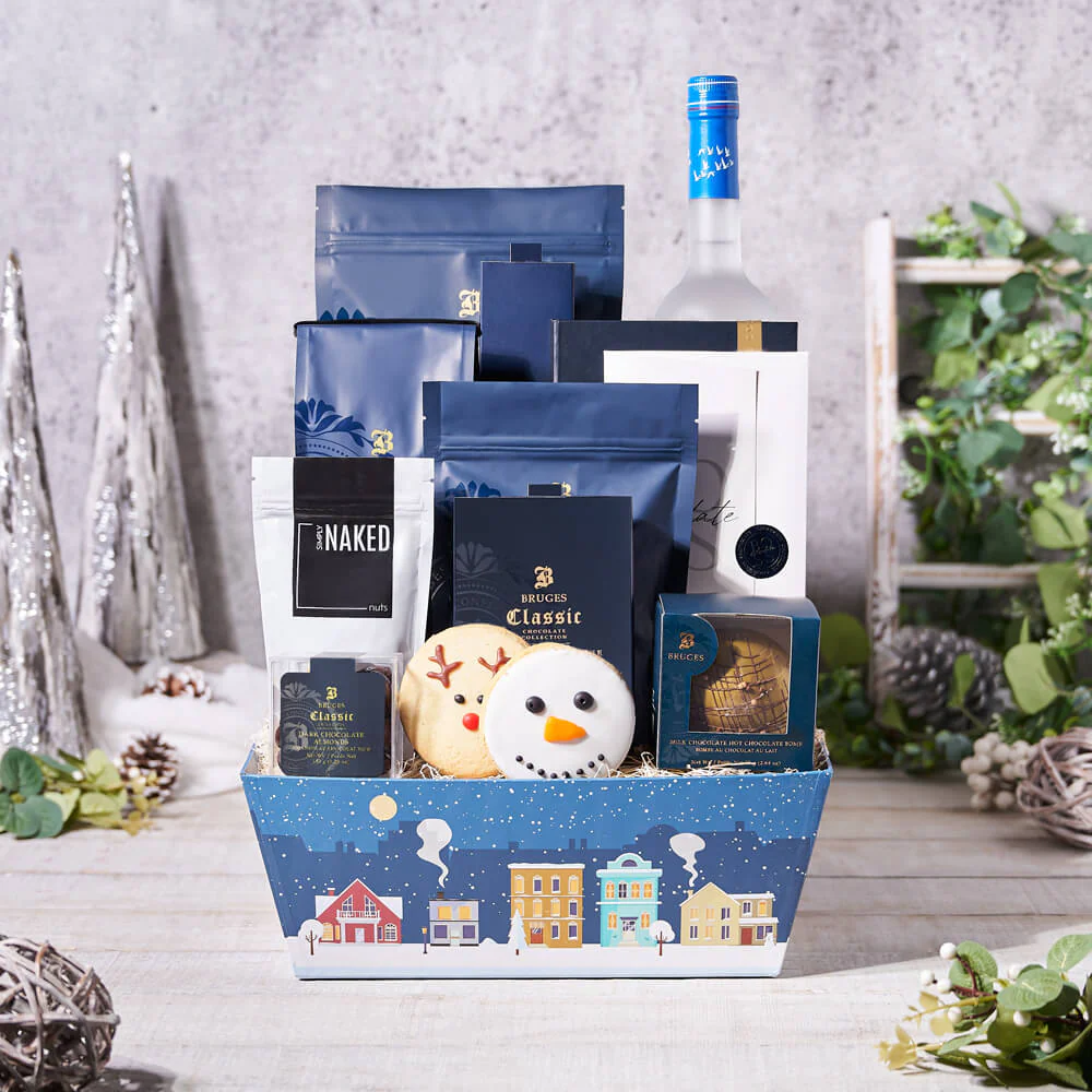 Holiday Spirits & Sweets Gift Set