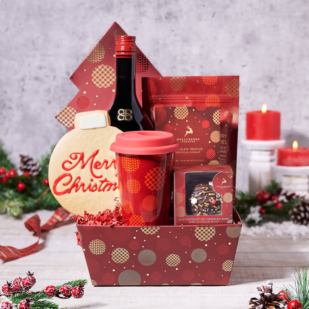 Holiday Warmth Gift Basket