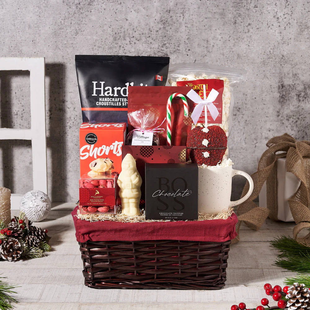 It’s Christmastime Snacking Basket
