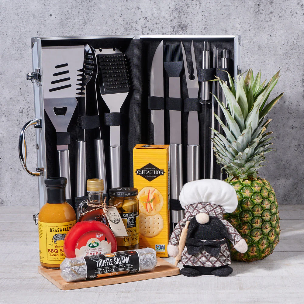"It's Time for a Barbeque" Grilling Gift Set