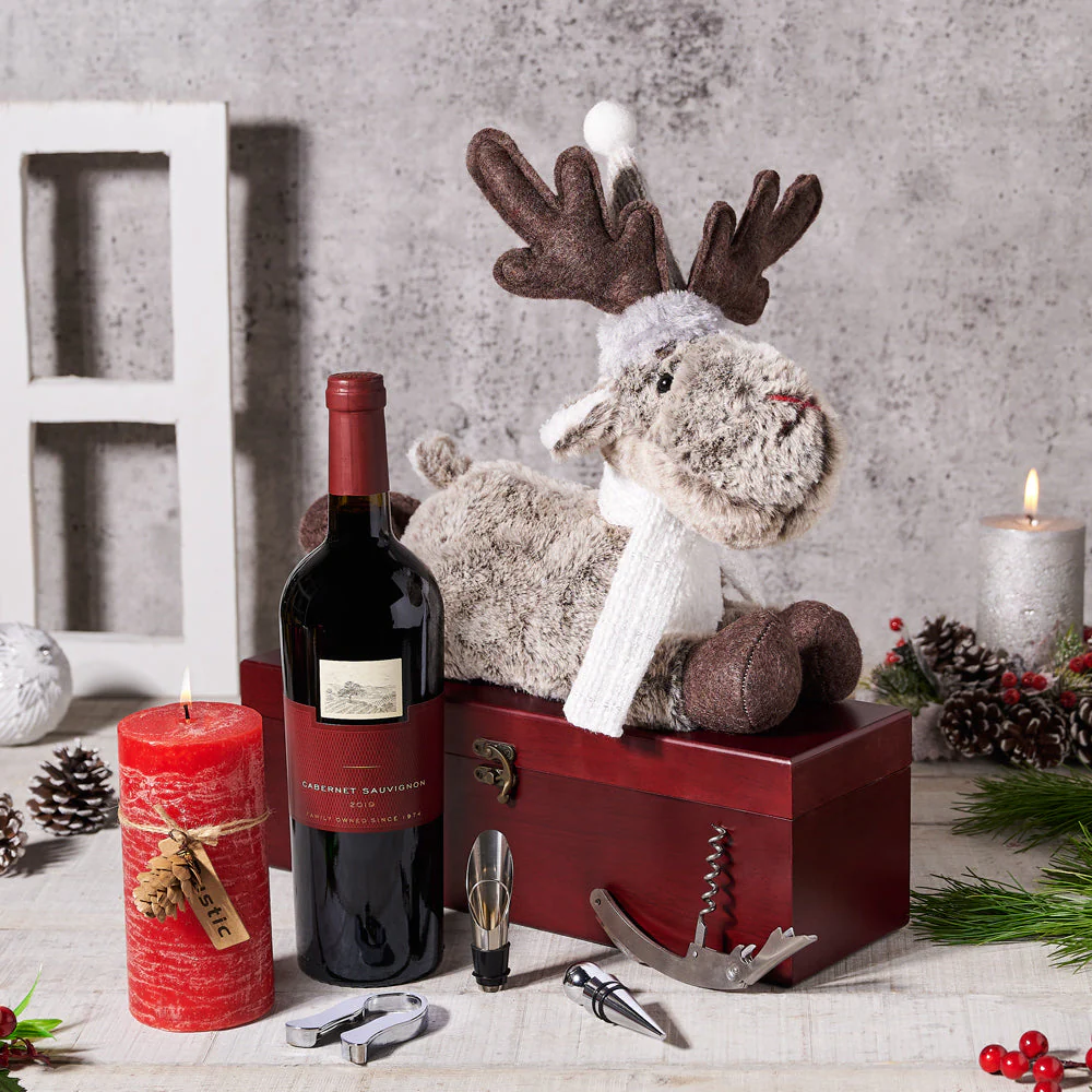 Joyful Evening with a Reindeer Gift Set