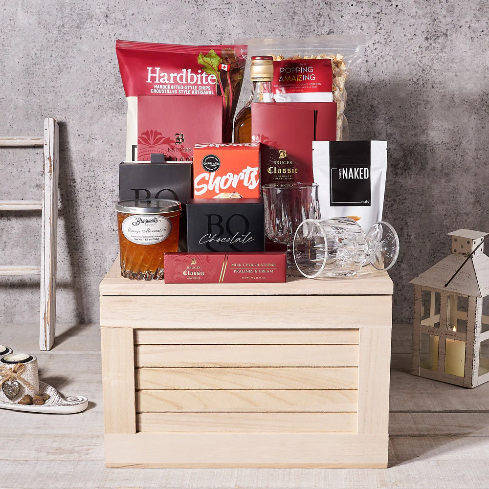 Liquor & Snacking Crate