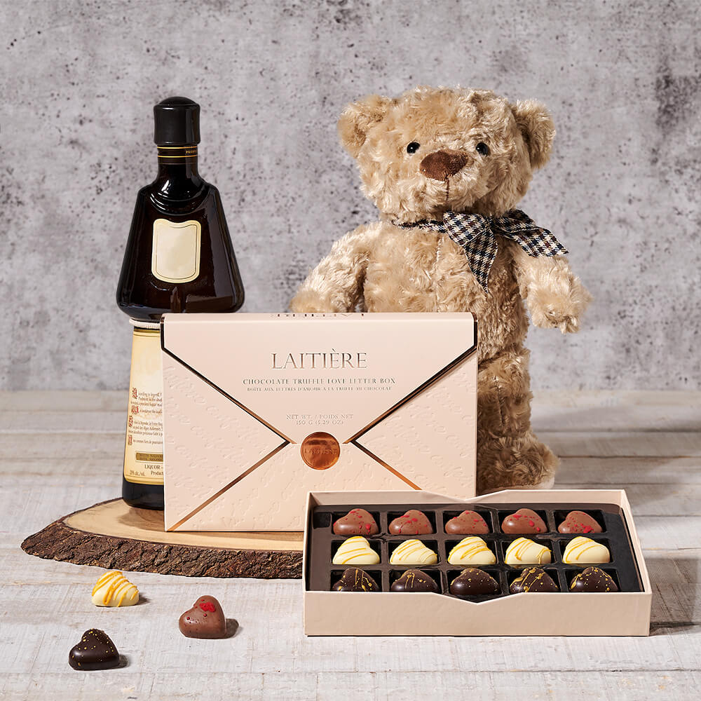 Love Letter Chocolate & Liquor Gift