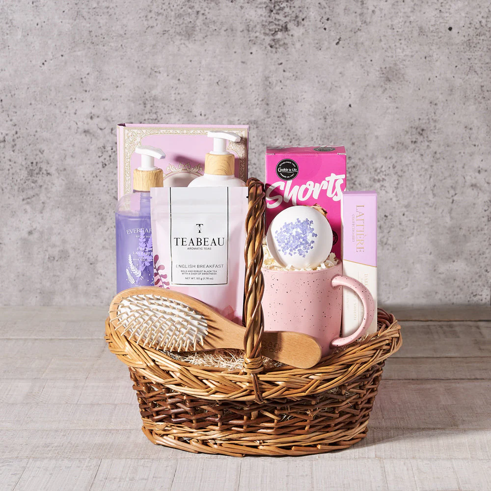 Lovely Blossoming Spa Basket