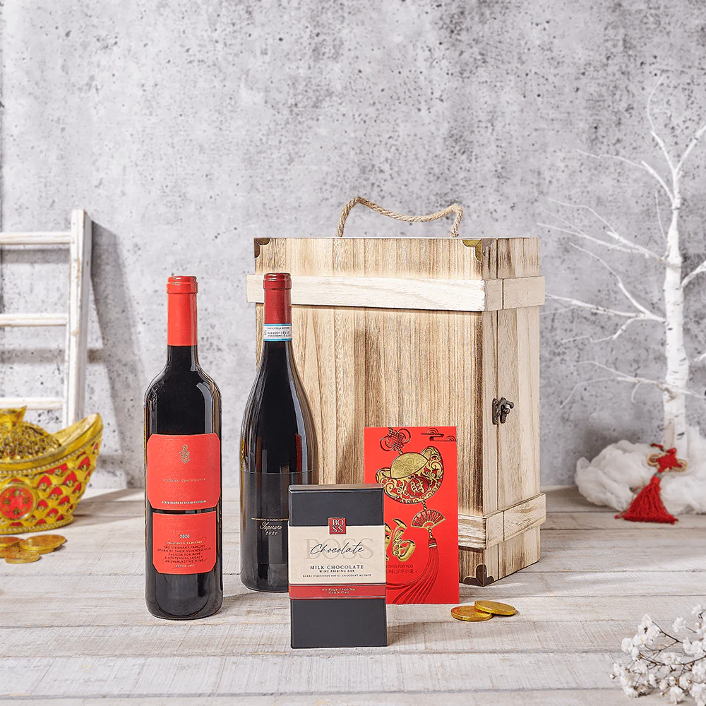 Lucky Wine Duo Gift Box