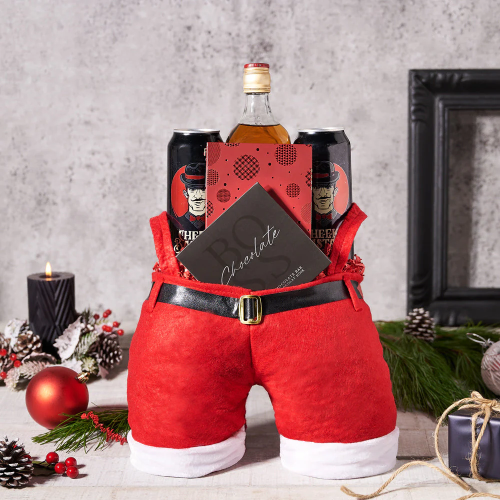 Merry Christmas Craft Beer & Liquor Gift Set