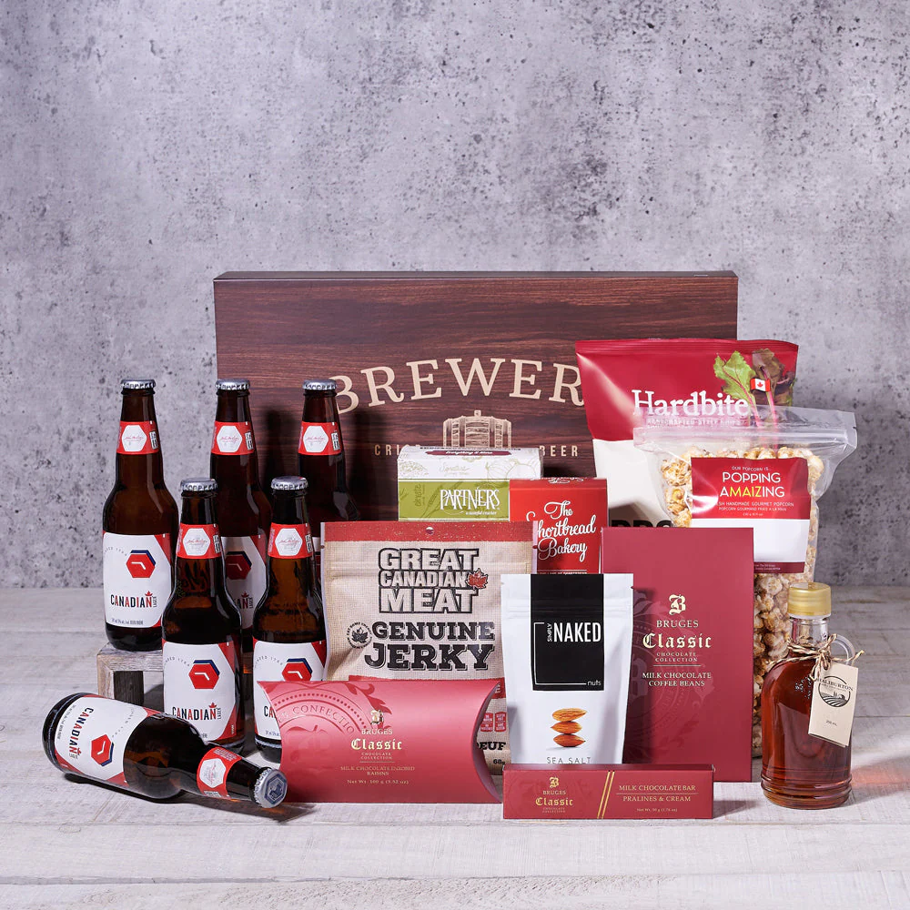 Proudly Canadian Beer Gift Basket