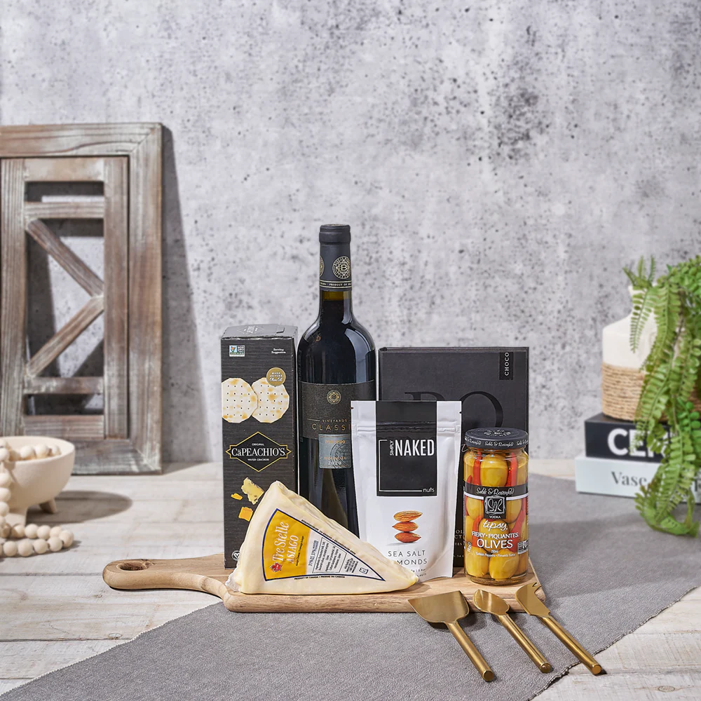 Purim & Wine Gift Basket
