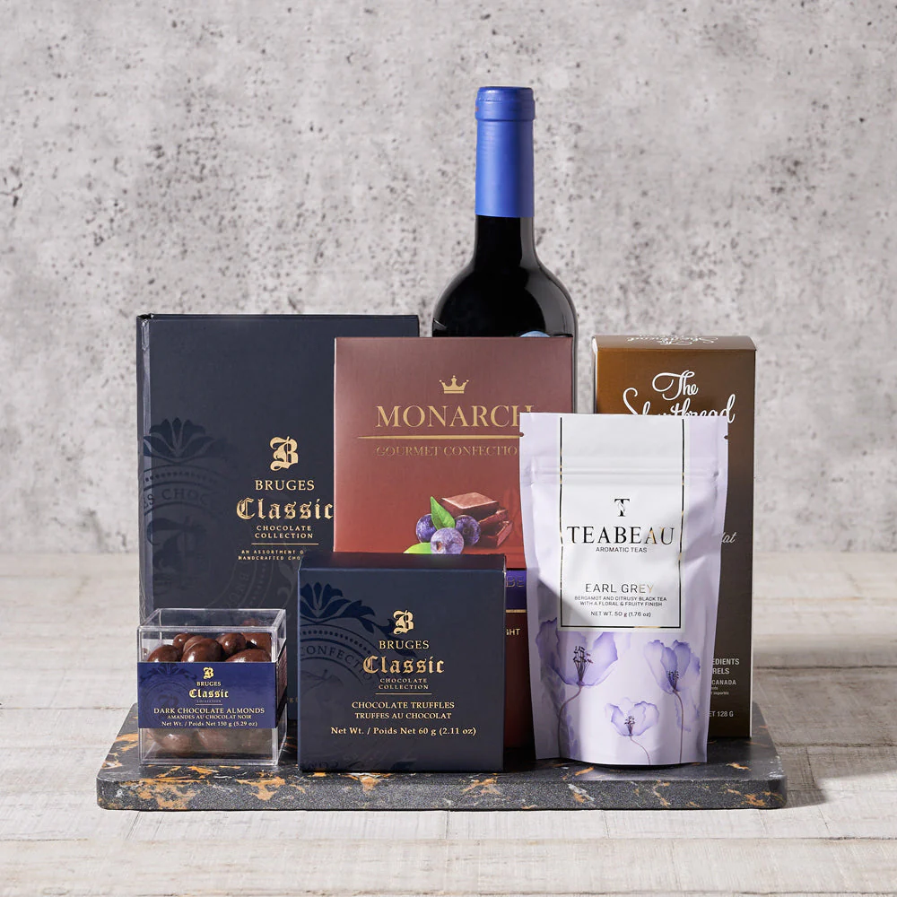 Rich & Smooth Gift Set with Wine
