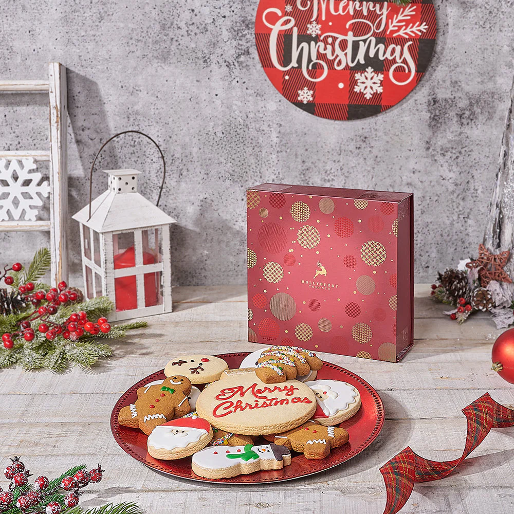 Santa's Cookie Gift Basket