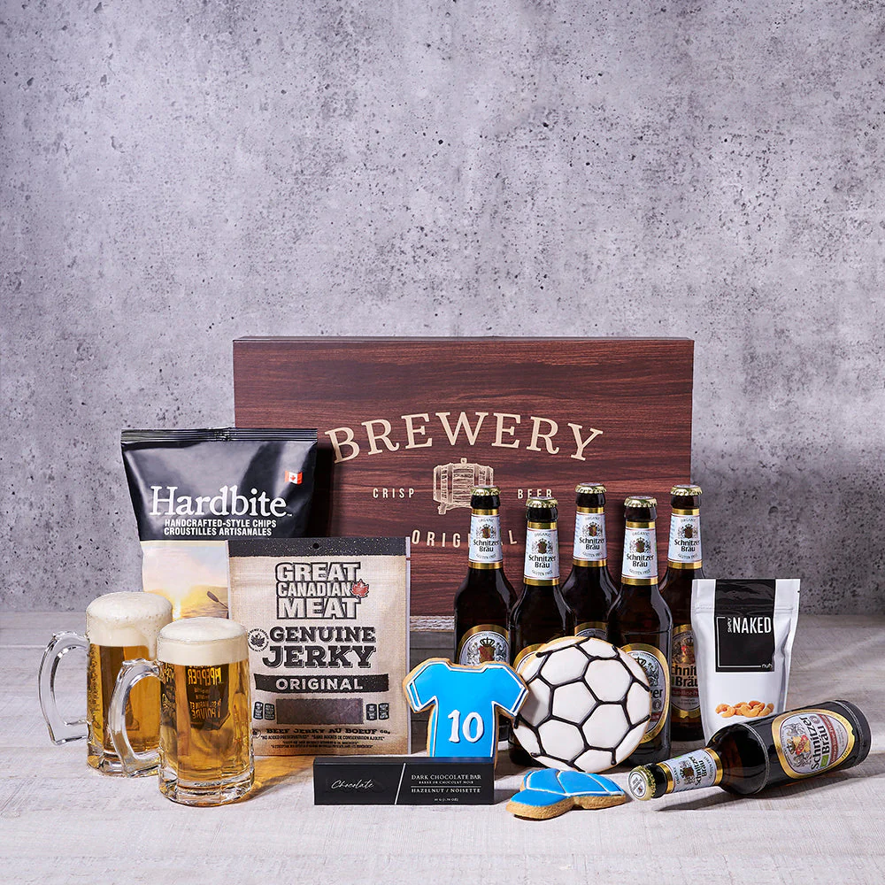 Soccer & Beer Lover Gift Box