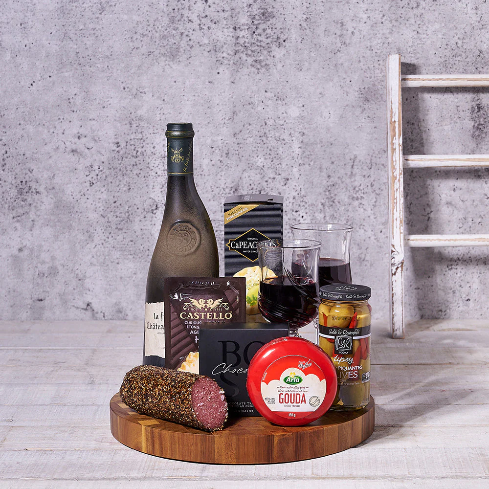 Special Cheese & Crackers Wine Gift Set