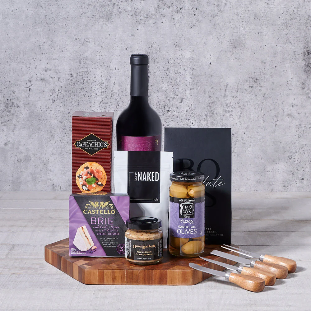 Splendid Treats & Wine Gift Set
