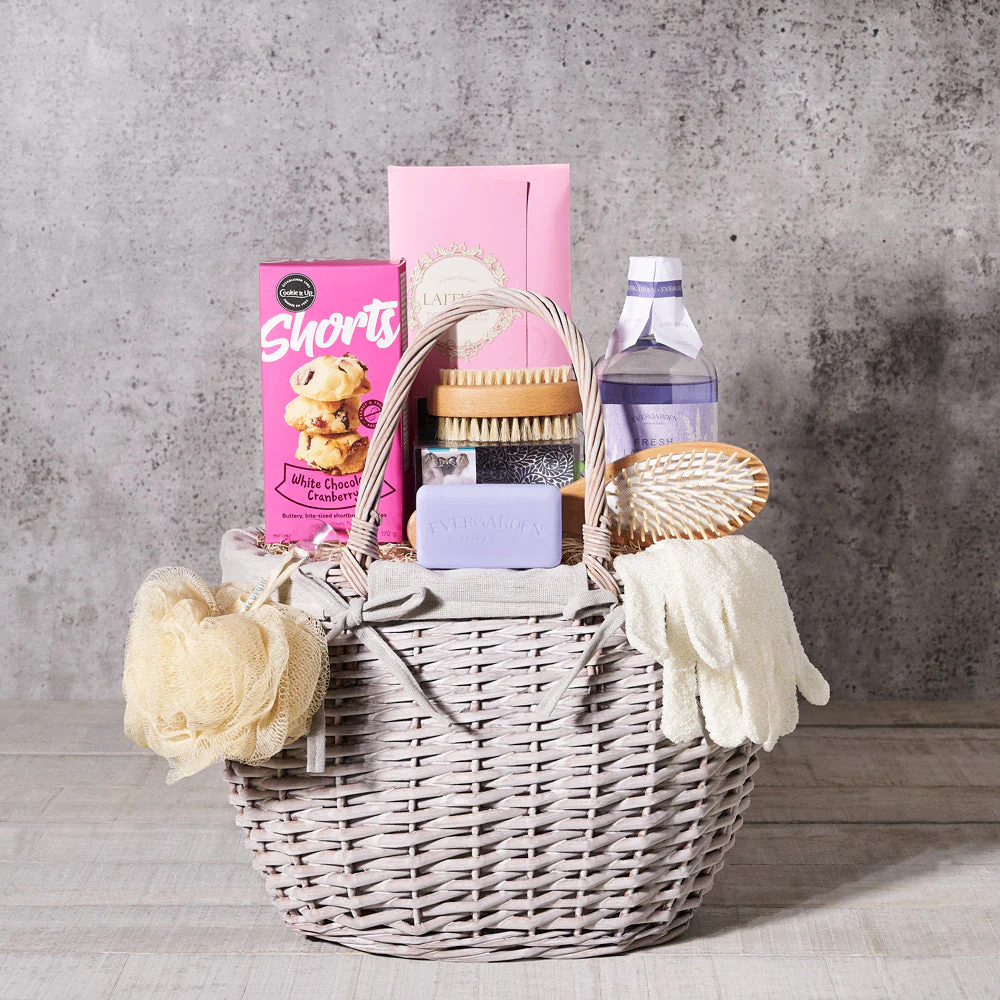 Sweet Exfoliation Spa Gift Basket