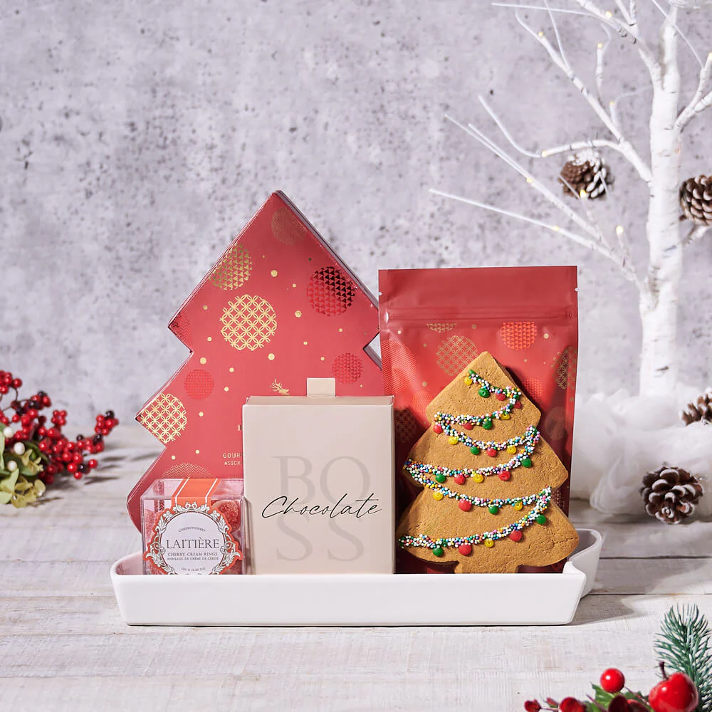 Sweet Holiday Wishes Gift Basket